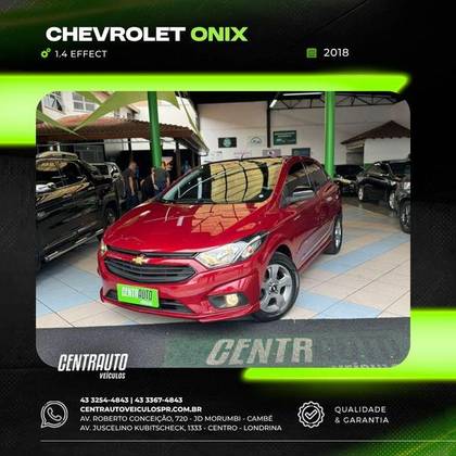 CHEVROLET ONIX 1.4 MPFI EFFECT 8V FLEX 4P MANUAL